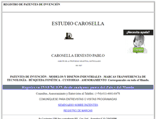Tablet Screenshot of patentesenelmundo.com.ar